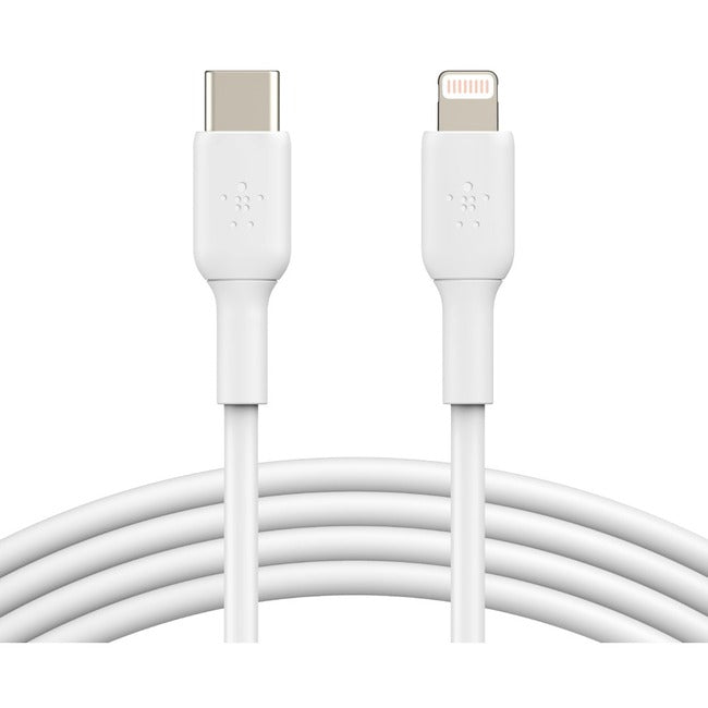 Belkin BOOST CHARGE 1 m Lightning/USB-C Data Transfer Cable White for iPhone, iPad Belkin BOOST CHARGE 1 m Lightning/USB-C Data Transfer Cable White for iPhone, iPad